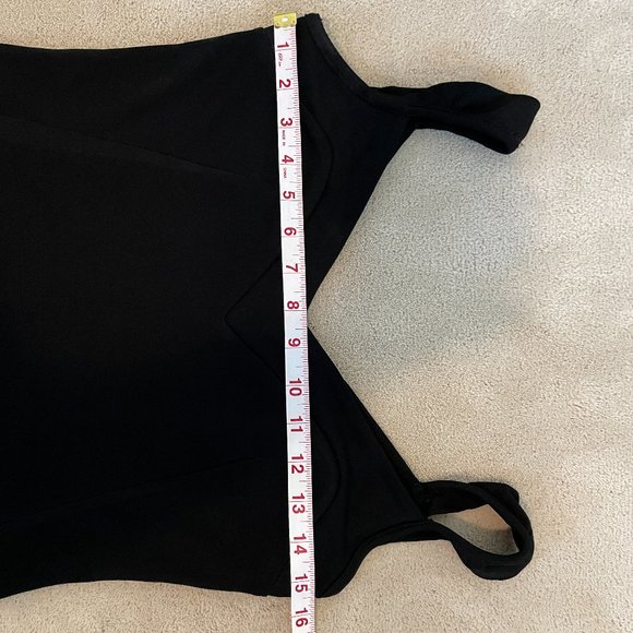 Asymmetrical Little Black Dress - Picture 6 of 11